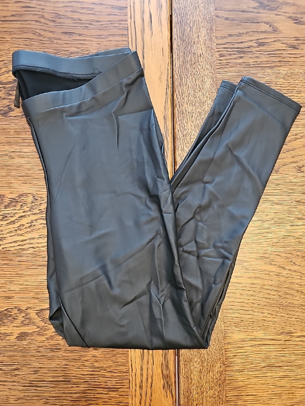 torrid Black Faux-Leather High-Rise Leggings